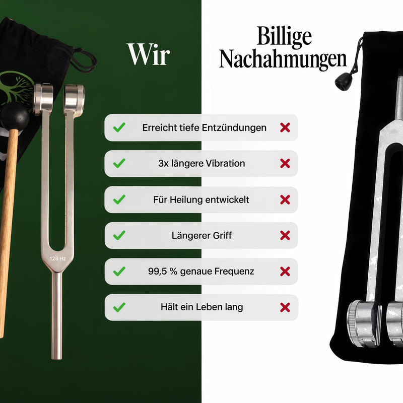 Soma 128-Hz-Stimmgabel "Das Heilinstrument"